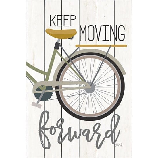 Penny Lane Publishing Keep Moving Forward By Marla Rae Art Print - 12 X 18