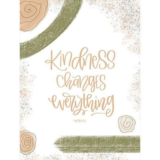 Penny Lane Publishing Kindness Changes Everything By Imperfect Dust Art Print - 12 X 16