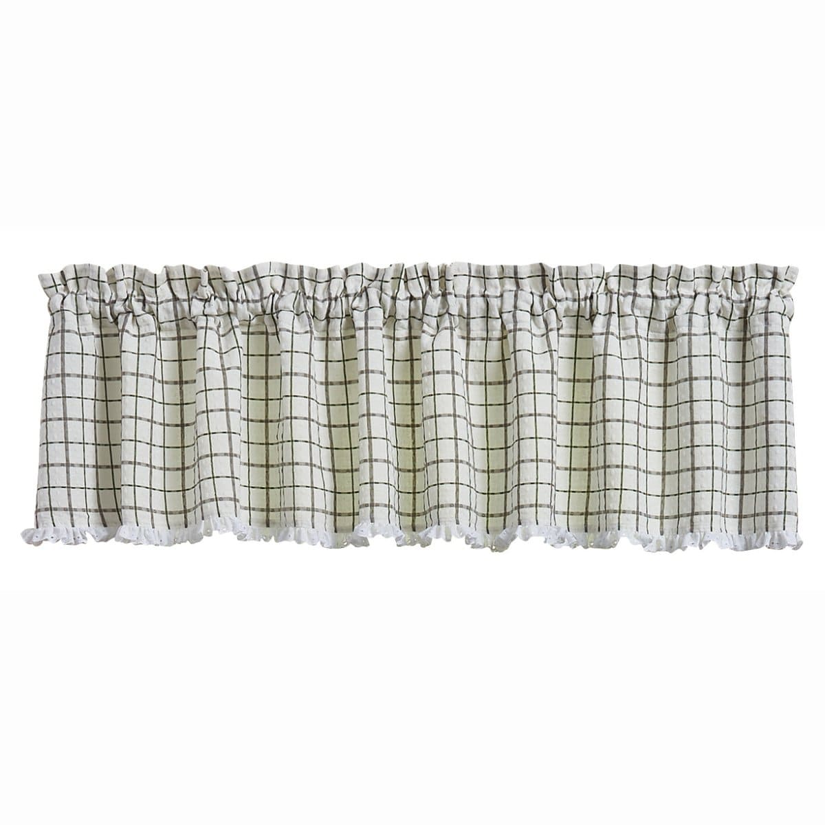 Kindred Plaid Valance Unlined-Park Designs-The Village Merchant