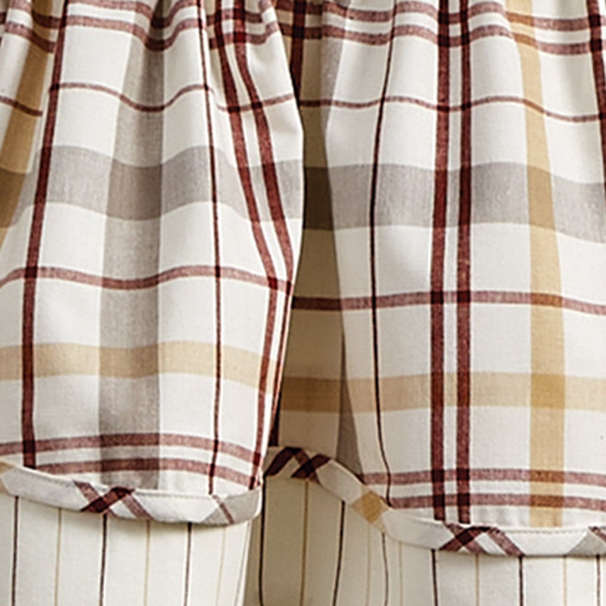 Kingswood Layered Valance Lined-Park Designs-The Village Merchant