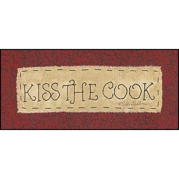 Kiss The Cook By Vicki Huffman Art Print - 5 X 12-Penny Lane Publishing-The Village Merchant