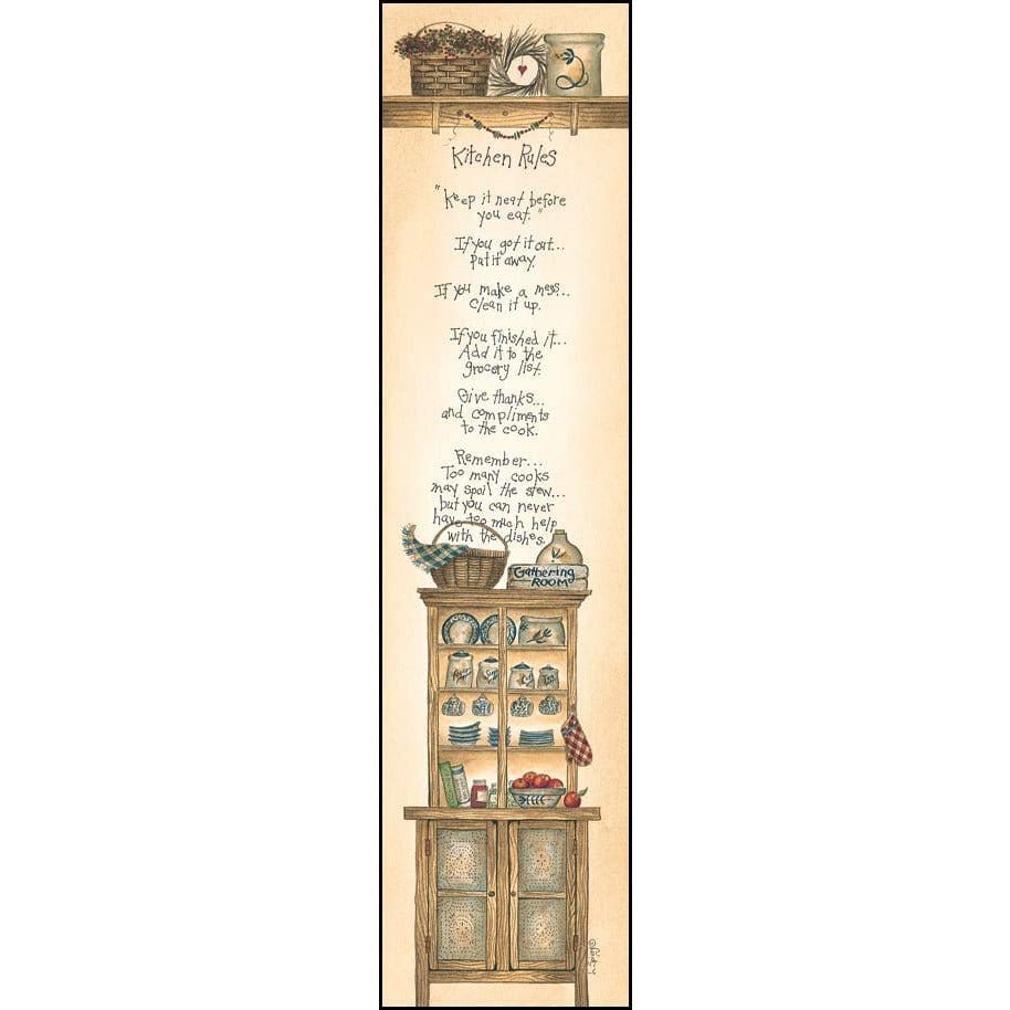 Kitchen Rules By Linda Spivey Art Print - 8 X 30-Penny Lane Publishing-The Village Merchant