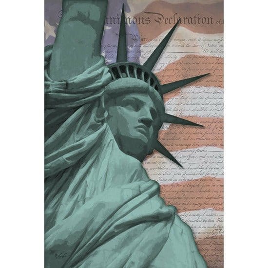 Lady Liberty By Lauren Rader Art Print - 12 X 18-Penny Lane Publishing-The Village Merchant