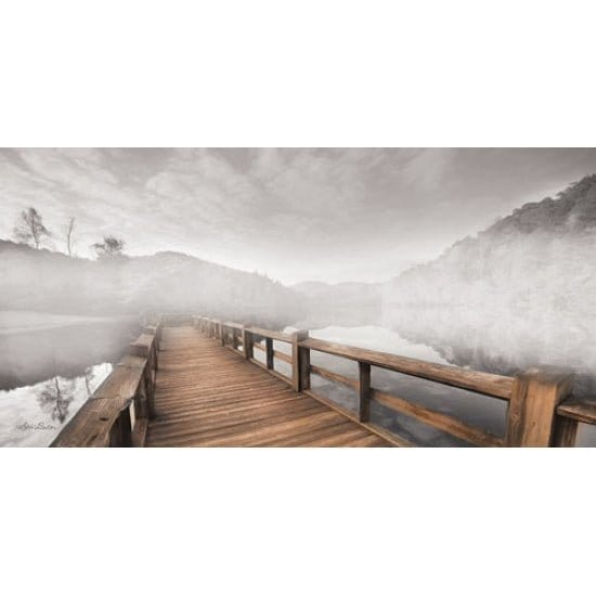 Penny Lane Publishing Lake Cherokee Dock By Lori Deiter Art Print - 9 X 18