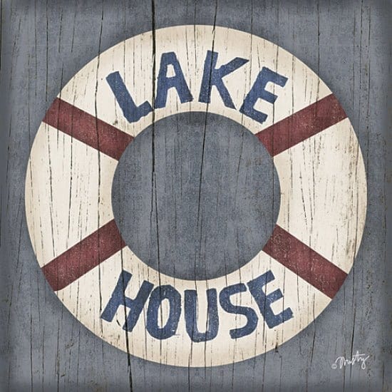 Penny Lane Publishing Lake House By Misty Michelle Art Print - 12 X 12