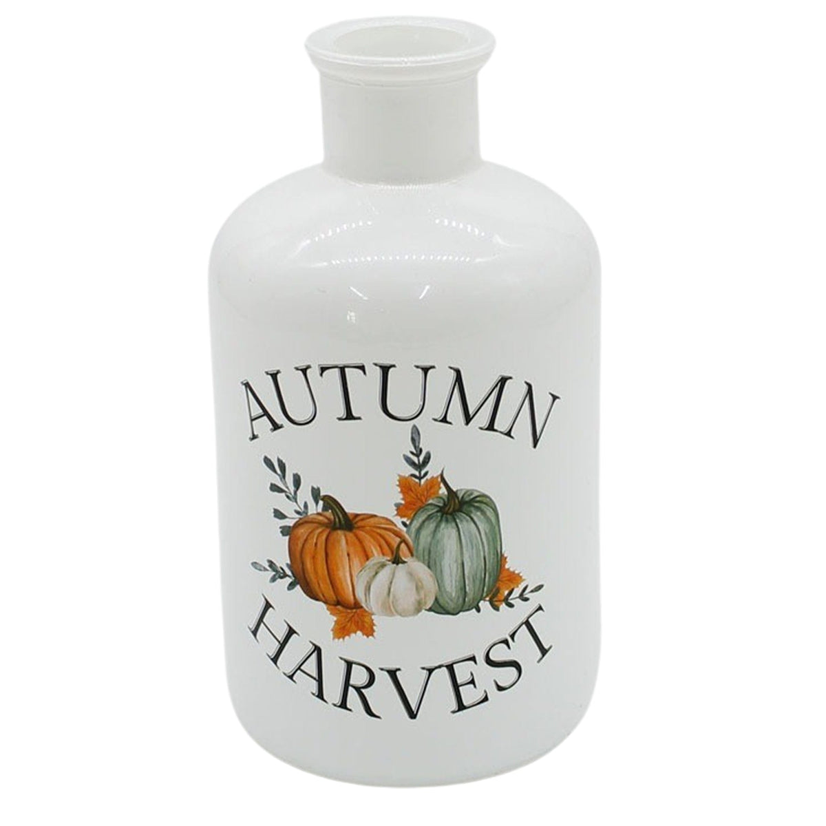 Large Autumn Harvest Glass Jar