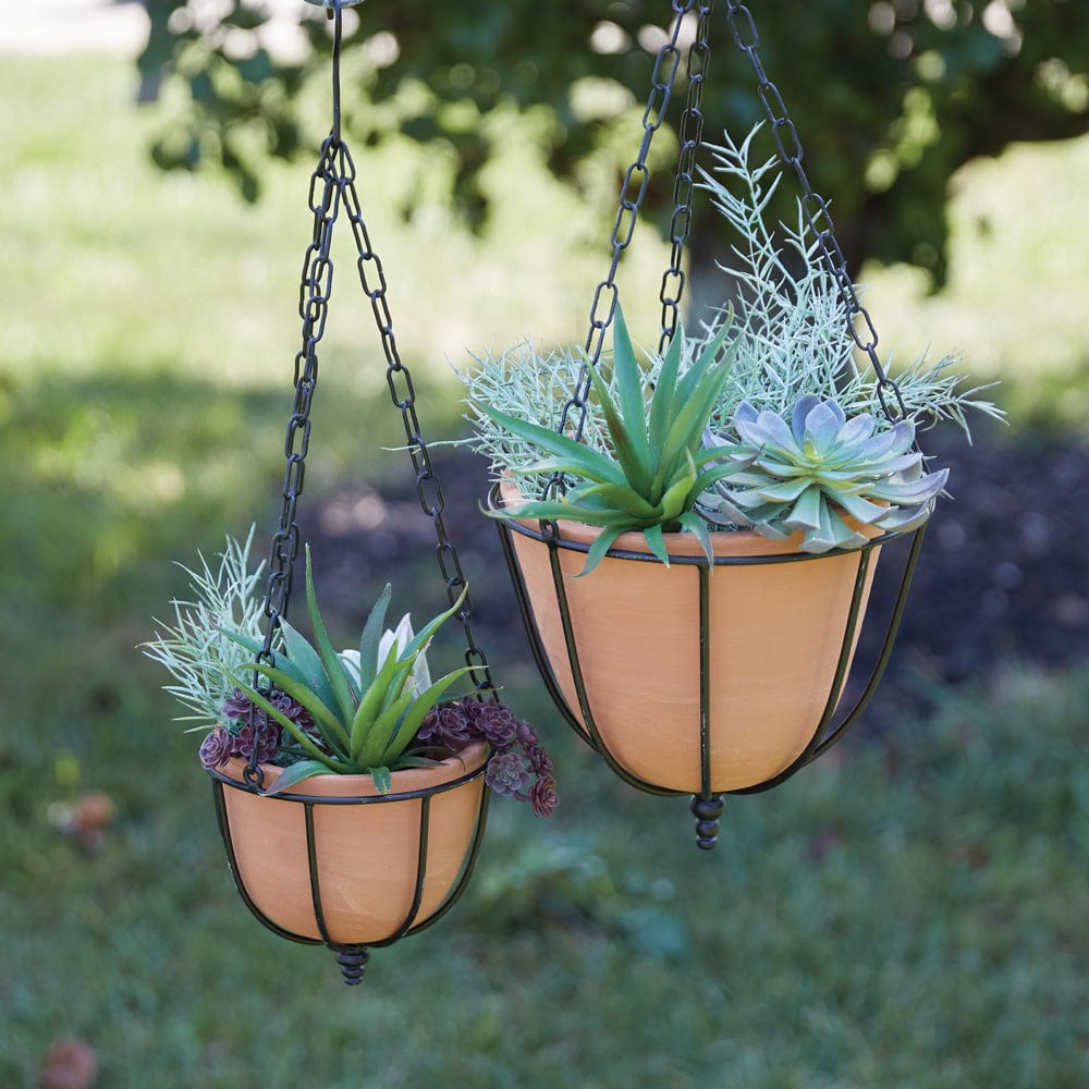 Large Terra Cotta Hanging Planter