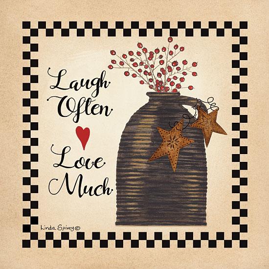 Penny Lane Publishing Laugh Often By Linda Spivey Art Print - 12 X 12