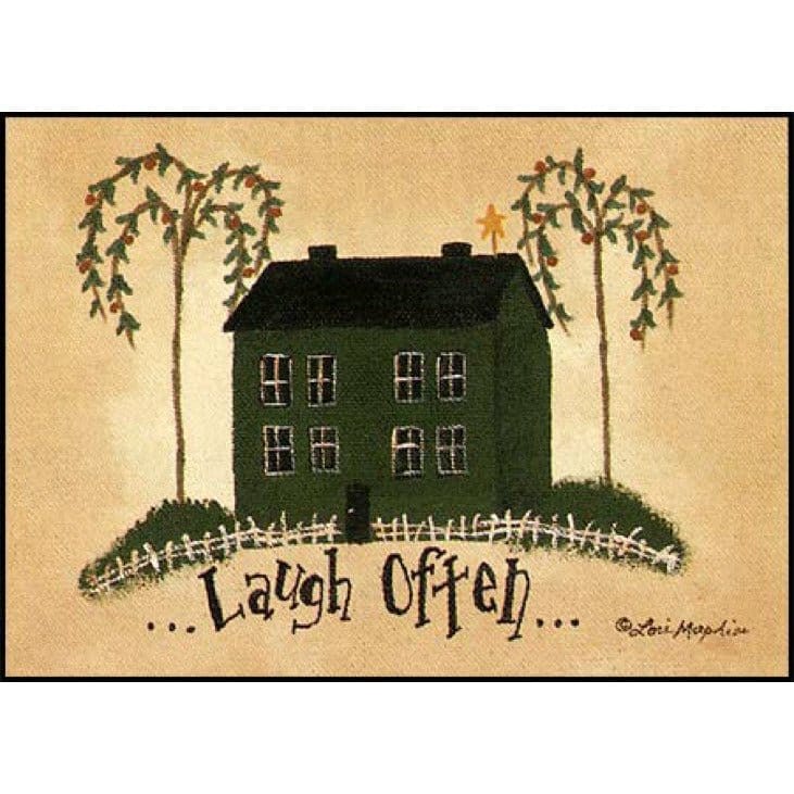 Laugh Often... By Lori Maphies Art Print - 5 X 7-Penny Lane Publishing-The Village Merchant