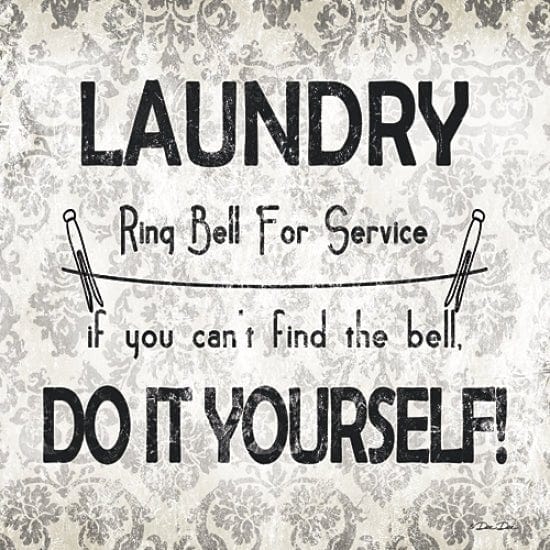 Laundry - Do It Yourself By Dee Dee Reynolds Art Print - 12 X 12-Penny Lane Publishing-The Village Merchant