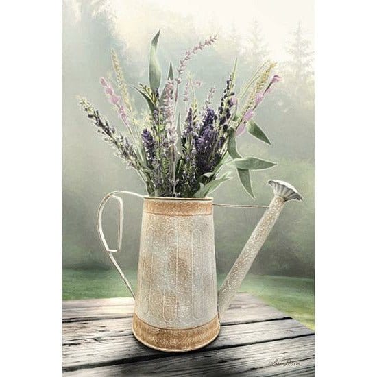 Lavender Watering Can By Lori Deiter Art Print - 12 X 18-Penny Lane Publishing-The Village Merchant