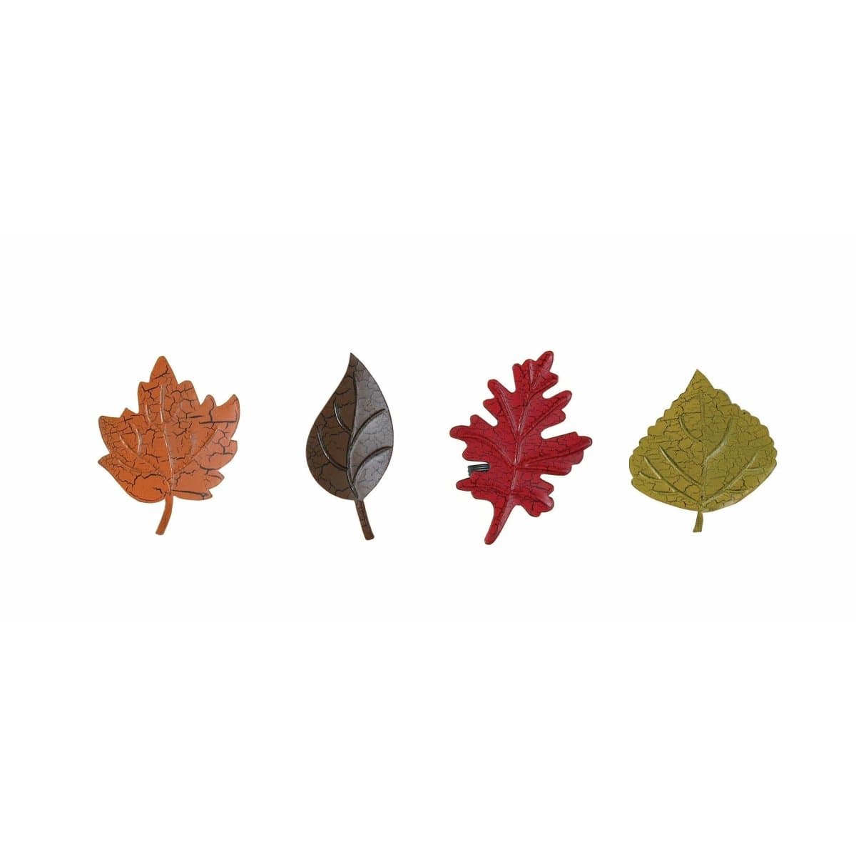 Leaf Napkin Ring Set of 4 - Assorted-Park Designs-The Village Merchant