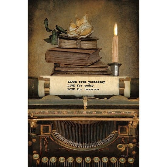 Penny Lane Publishing Learn From Yesterday By Robin-Lee Vieira Art Print - 12 X 18