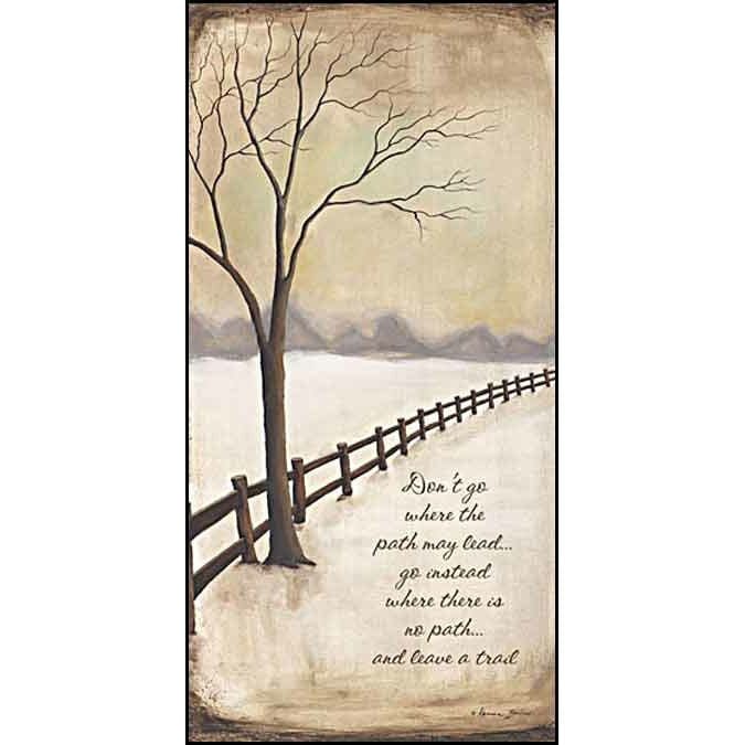 Leave A Trail By Kendra Runnels (Baird) Art Print - 9 X 18-Penny Lane Publishing-The Village Merchant