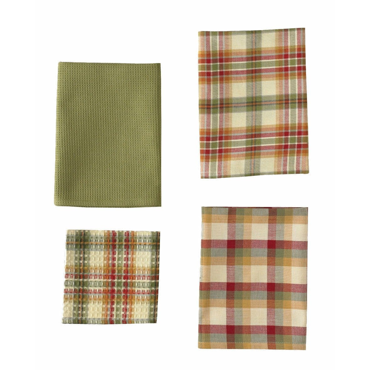 Park Designs Lemon Pepper Dishtowel & Dishcloth Set 4 Pieces - 3 DT & 1 DC
