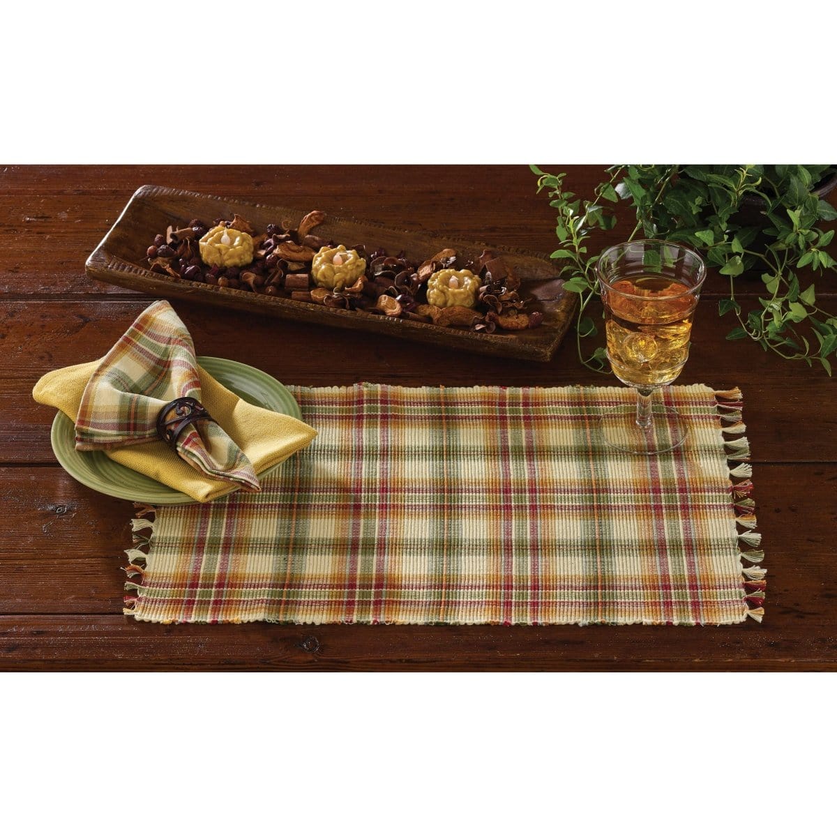 Park Designs Lemon Pepper Placemat Set of 2