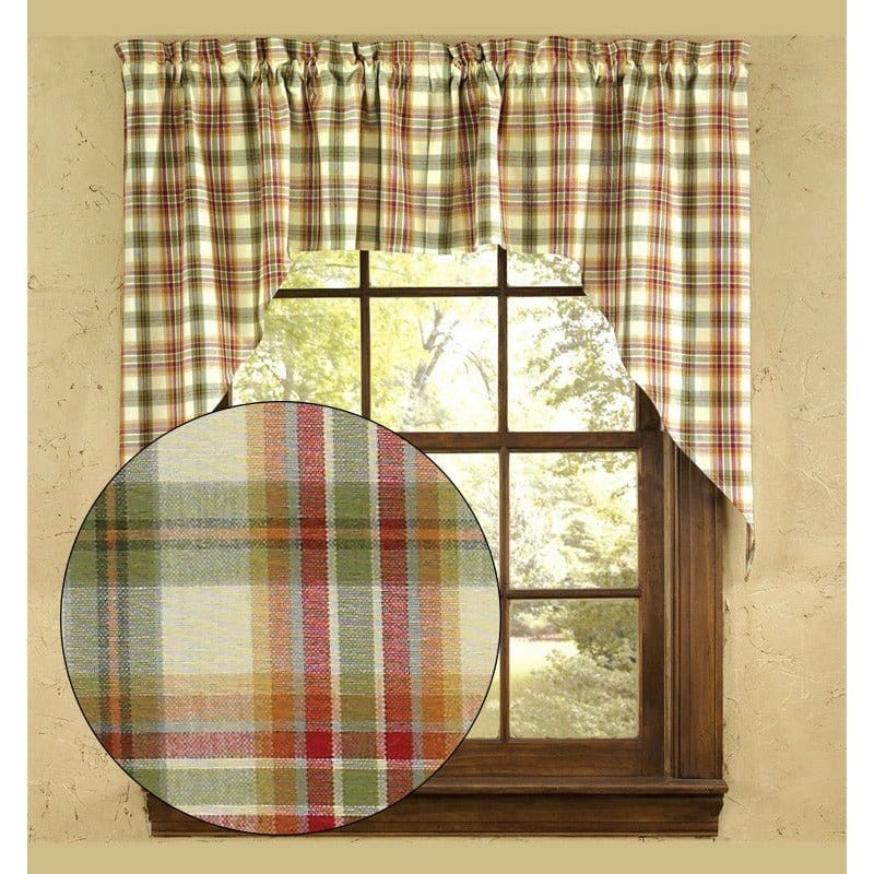 Lemon Pepper Swag Pair 36" Long Unlined-Park Designs-The Village Merchant