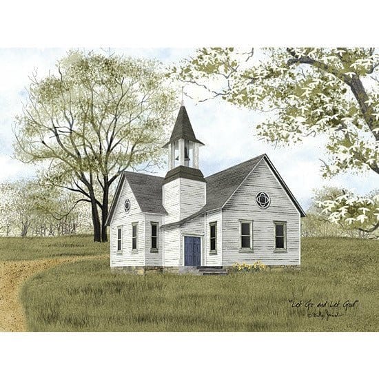 Let Go And Let God By Billy Jacobs Art Print - 12 X 16-Penny Lane Publishing-The Village Merchant