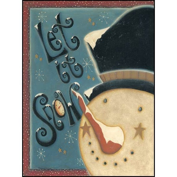 Let It Snow By Scherry Talbott Art Print - 12 X 16-Penny Lane Publishing-The Village Merchant