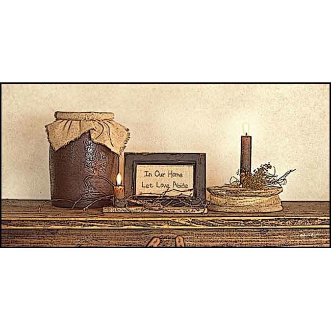 Let Love Abide By Susie Boyer Art Print - 9 X 18-Penny Lane Publishing-The Village Merchant