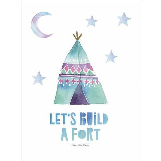 Let&#39;s Build A Fort By Seven Trees Art Print - 12 X 16-Penny Lane Publishing-The Village Merchant