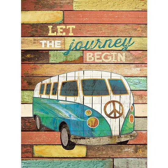 Let The Journey Begin By Marla Rae Art Print - 12 X 16-Penny Lane Publishing-The Village Merchant