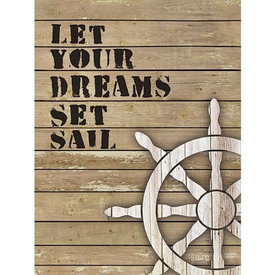 Penny Lane Publishing Let Your Dreams Set Sail By Marla Rae Art Print - 12 X 16
