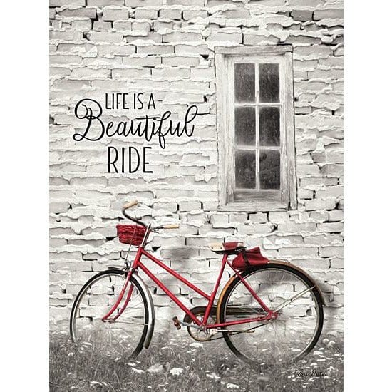 Life Is A Beautiful Ride By Lori Deiter Art Print - 9 X 18-Penny Lane Publishing-The Village Merchant