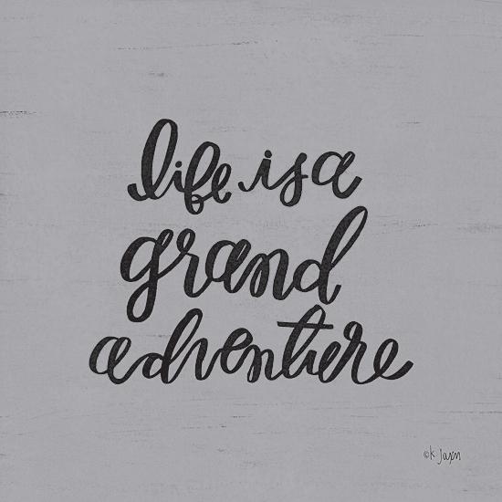 Penny Lane Publishing Life Is A Grand Adventure By Jaxn Blvd Art Print - 12 X 12