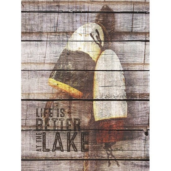 Life Is Better At The Lake By Misty Michelle Art Print - 12 X 16-Penny Lane Publishing-The Village Merchant