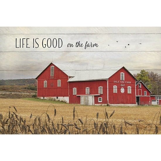 Life Is Good On The Farm By Lori Deiter Art Print - 12 X 18-Penny Lane Publishing-The Village Merchant