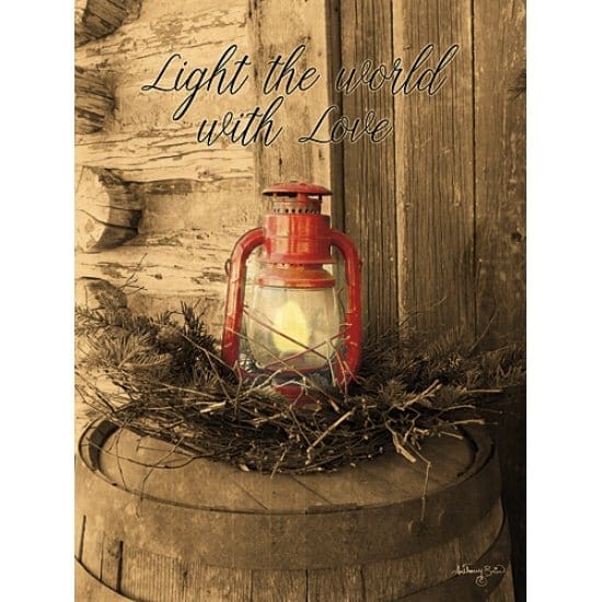 Penny Lane Publishing Light The World By Anthony Smith Art Print - 12 X 16