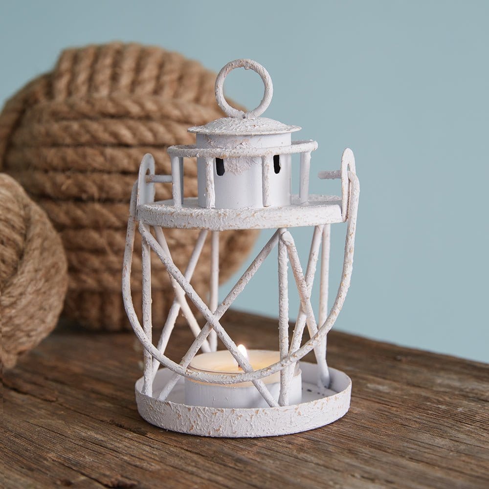 Lighthouse Lantern For Tealight Candles-CTW Home-The Village Merchant
