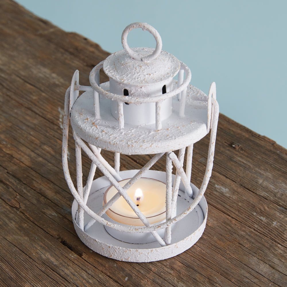 Lighthouse Lantern For Tealight Candles-CTW Home-The Village Merchant