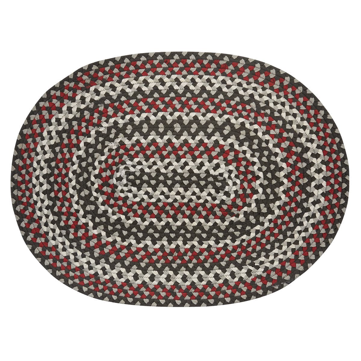 Limestone Braided Rug 32&quot; X 42&quot; Oval