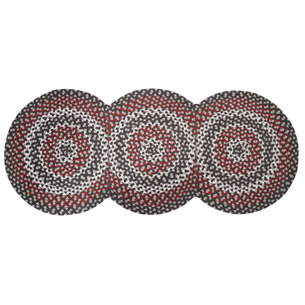 Limestone Braided Rug Runner 30&quot; X 72&quot; Rectangle