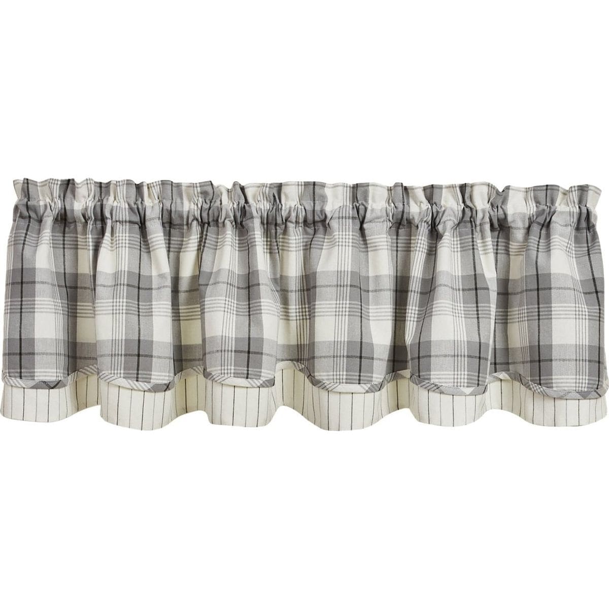 Limestone Layered Valance Lined-Park Designs-The Village Merchant