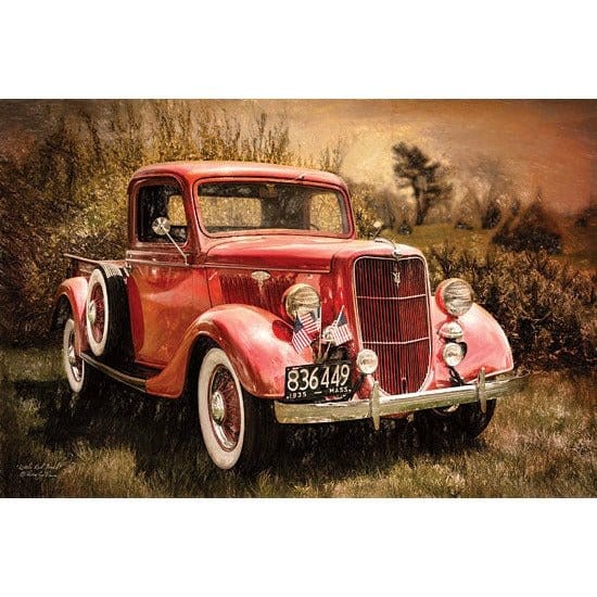 Little Red Truck By Robin-Lee Vieira Art Print - 12 X 18-Penny Lane Publishing-The Village Merchant