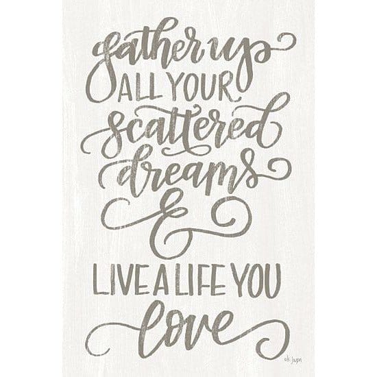 Penny Lane Publishing Live A Life You Love By Jaxn Blvd Art Print - 12 X 18