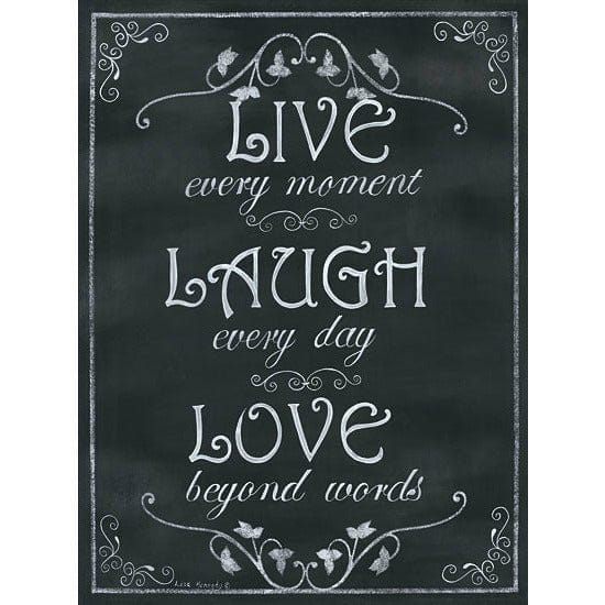 Live Every Moment By Lisa Kennedy Art Print - 12 X 16-Penny Lane Publishing-The Village Merchant