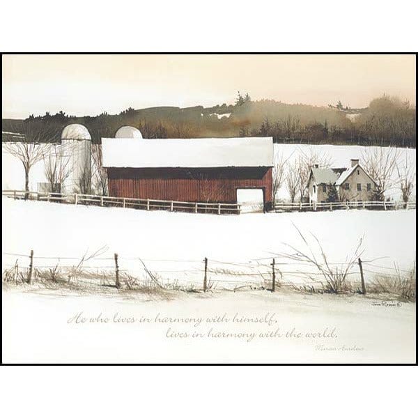 Live In Harmony By John Rossini Art Print - 12 X 16-Penny Lane Publishing-The Village Merchant