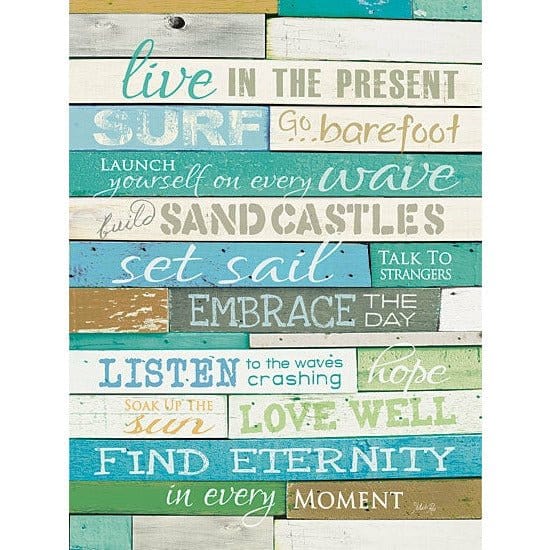 Live In The Present By Marla Rae Art Print - 12 X 16-Penny Lane Publishing-The Village Merchant