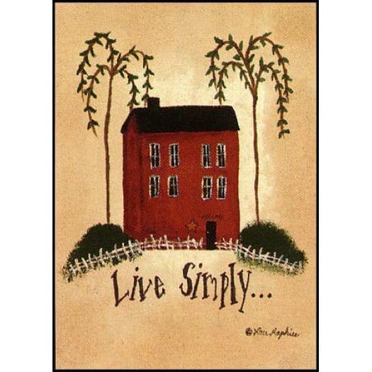 Live Simply... By Lori Maphies Art Print - 5 X 7-Penny Lane Publishing-The Village Merchant