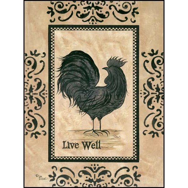 Live Well By Lisa Hillaker Art Print - 12 X 16-Penny Lane Publishing-The Village Merchant