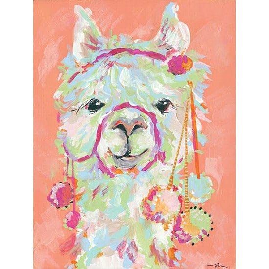 Llama Love By Jessica Mango Art Print - 12 X 16-Penny Lane Publishing-The Village Merchant