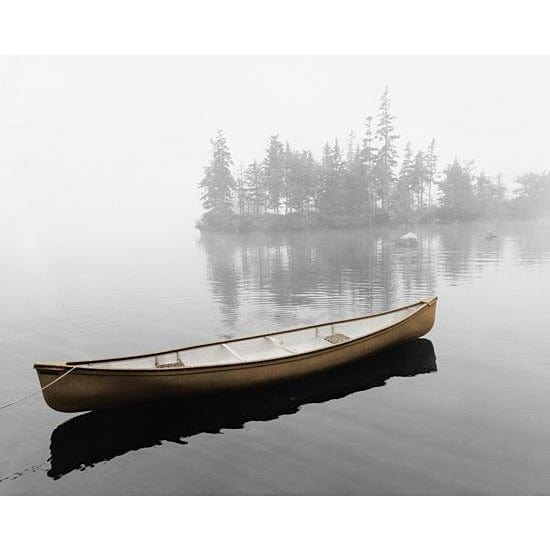 Lone Canoe By JG Studios Art Print - 12 X 16-Penny Lane Publishing-The Village Merchant