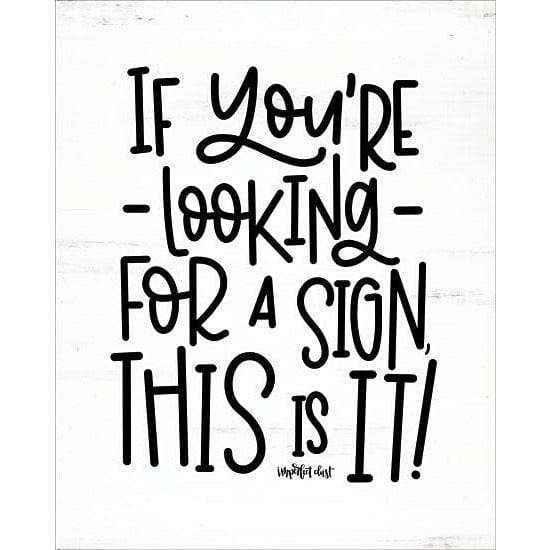 Penny Lane Publishing Looking For A Signs By Imperfect Dust Art Print - 12 X 16