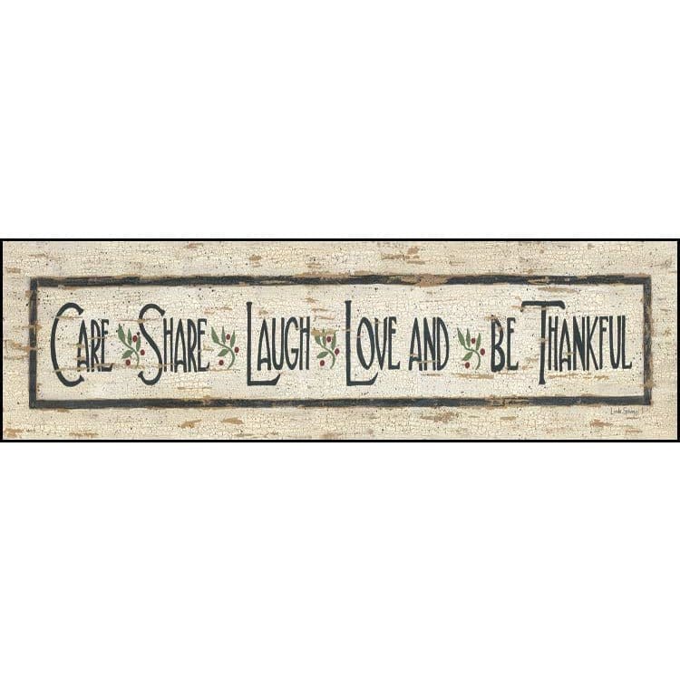 Love And Be Thankful By Linda Spivey Art Print - 4 X 18-Penny Lane Publishing-The Village Merchant