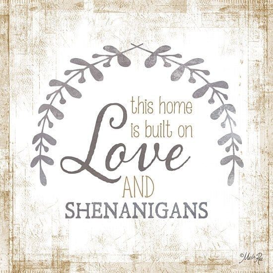 Penny Lane Publishing Love And Shenanigans By Marla Rae Art Print - 12 X 12