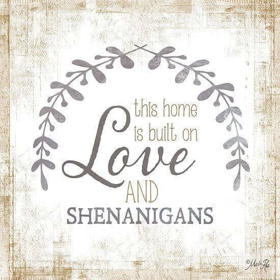 Love And Shenanigans By Marla Rae Art Print - 12 X 12-Penny Lane Publishing-The Village Merchant